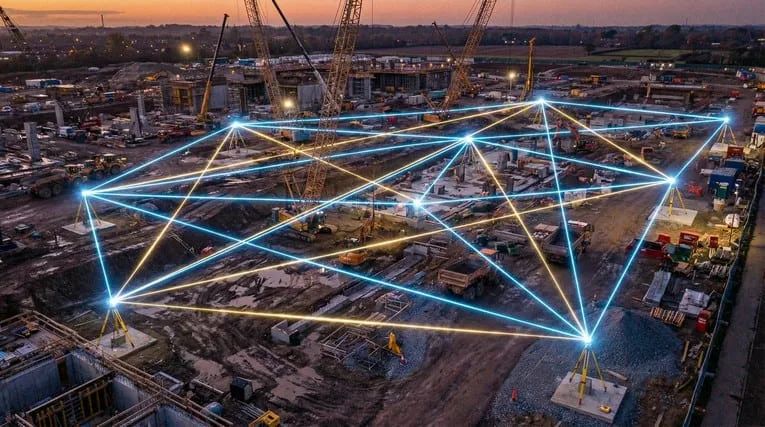 Создание опорных геодезических сетей в Перми